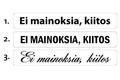 ei mainoksia tarrat ei mainoksia mallit