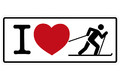 i skiing tarrat i love skiing