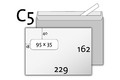 c5 kirjekuori kirjekuori c5 ikkuna